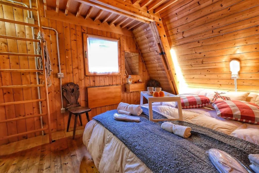 ~Chalet_Rifugio Tra I Boschi~ Sella Nevea Bagian luar foto