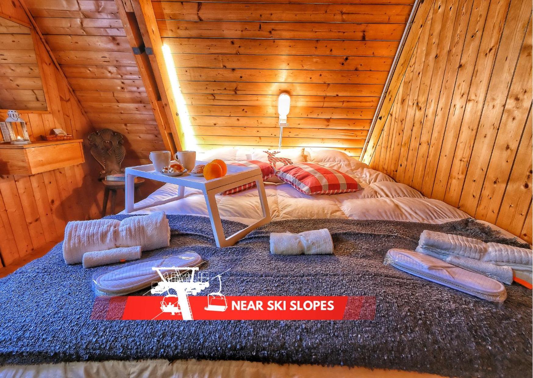 ~Chalet_Rifugio Tra I Boschi~ Sella Nevea Bagian luar foto