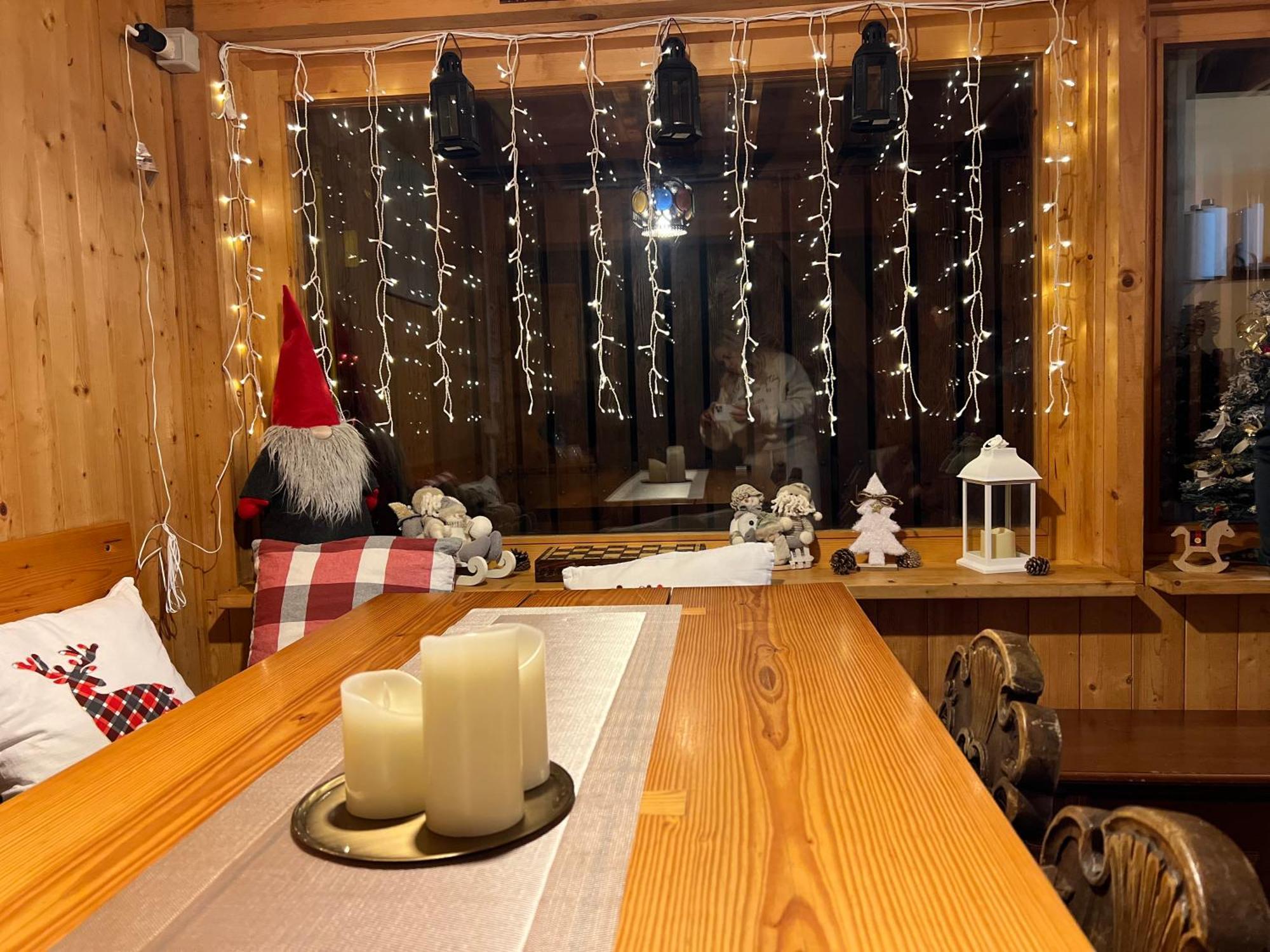 ~Chalet_Rifugio Tra I Boschi~ Sella Nevea Bagian luar foto